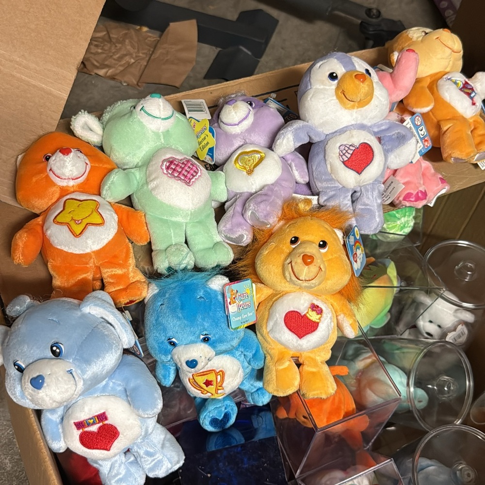 Care Bears Orange and Green Stuffed Animals Collection